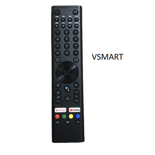 tay điều khiển remote từ xa tivi vsmart phiên bản không giọng nói hàng tốt mới-kèm pin-tay đầu bấm tivi vsmart hàng tốt