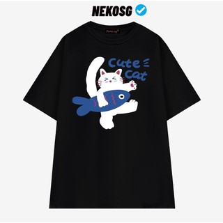 Áo thun tay lỡ form rộng Neko.sg ATL433