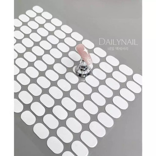 Keo Silicon dán đế móng làm mẫu (Set 1 tờ 100 miếng dán)