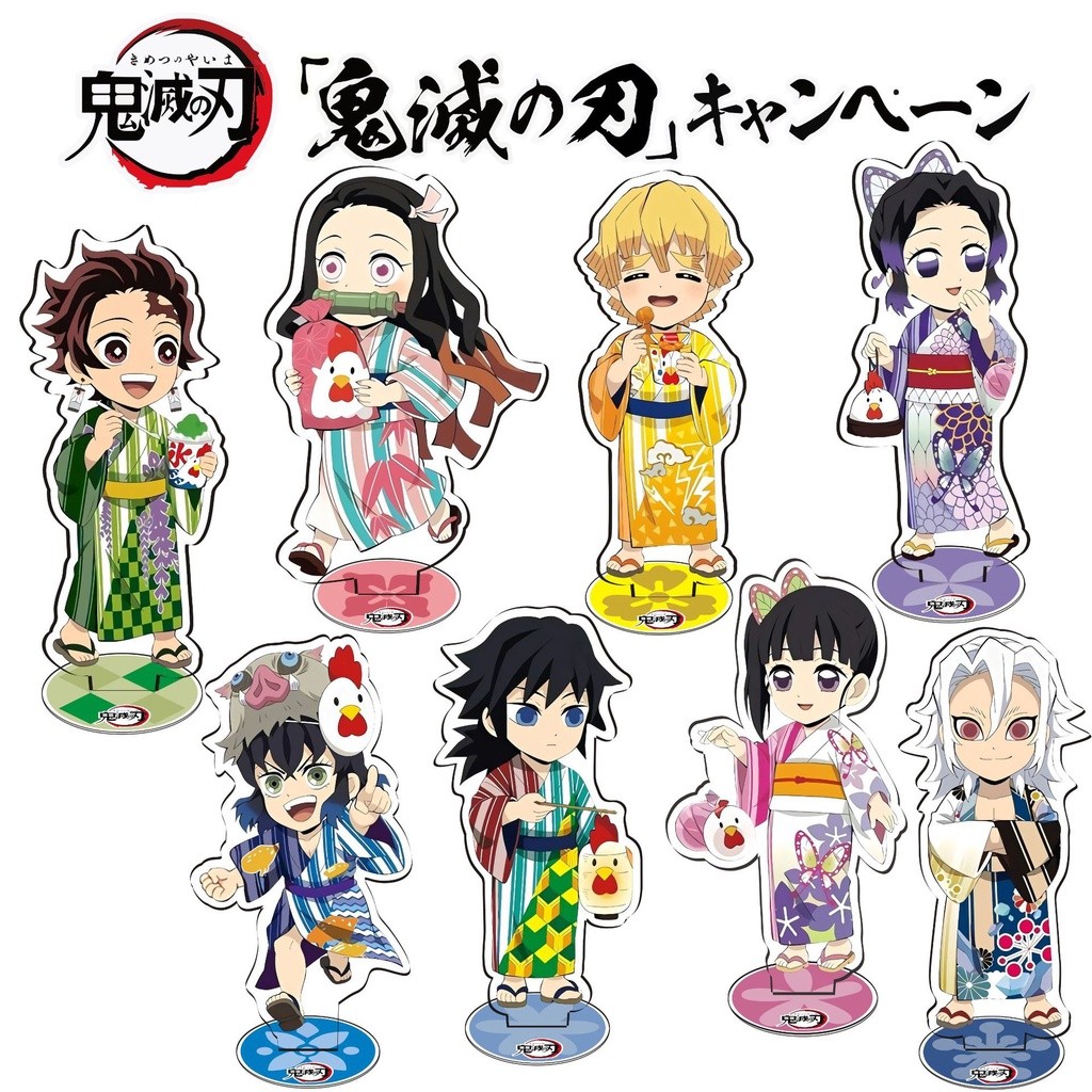 Mô hình Standee Thanh gươm diệt quỷ Anime Demon Slayer Kimetsu No Yaiba Acrylic Tomioka Giyuu - zend