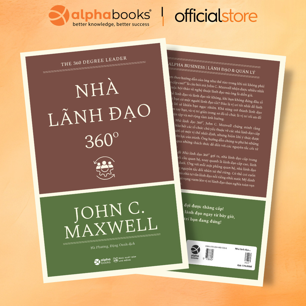 Sách - Nhà Lãnh Đạo 360 Độ (The 360° Leader - John C. Maxwell)