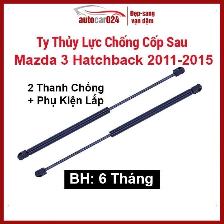 Ty chống cốp sau Mazda 3 Hatchback 2011-2015 nâng mở cốp