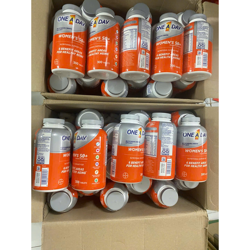 Hộp 300 viên Vitamin tổng hợp One A Day For Women 50+ của MỸ