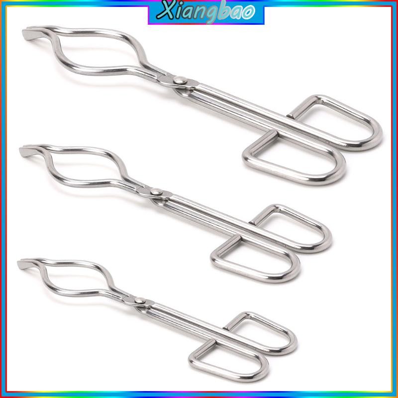 Professional Grade Stainless Steel Crucible Tongs  Melting Plier Holder