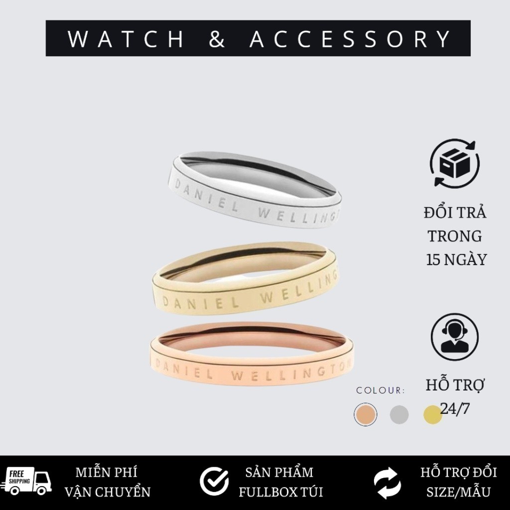 Nhẫn Daniel Welington Classic Ring D_W Chính Hãng - WATCH & ACCESSORY