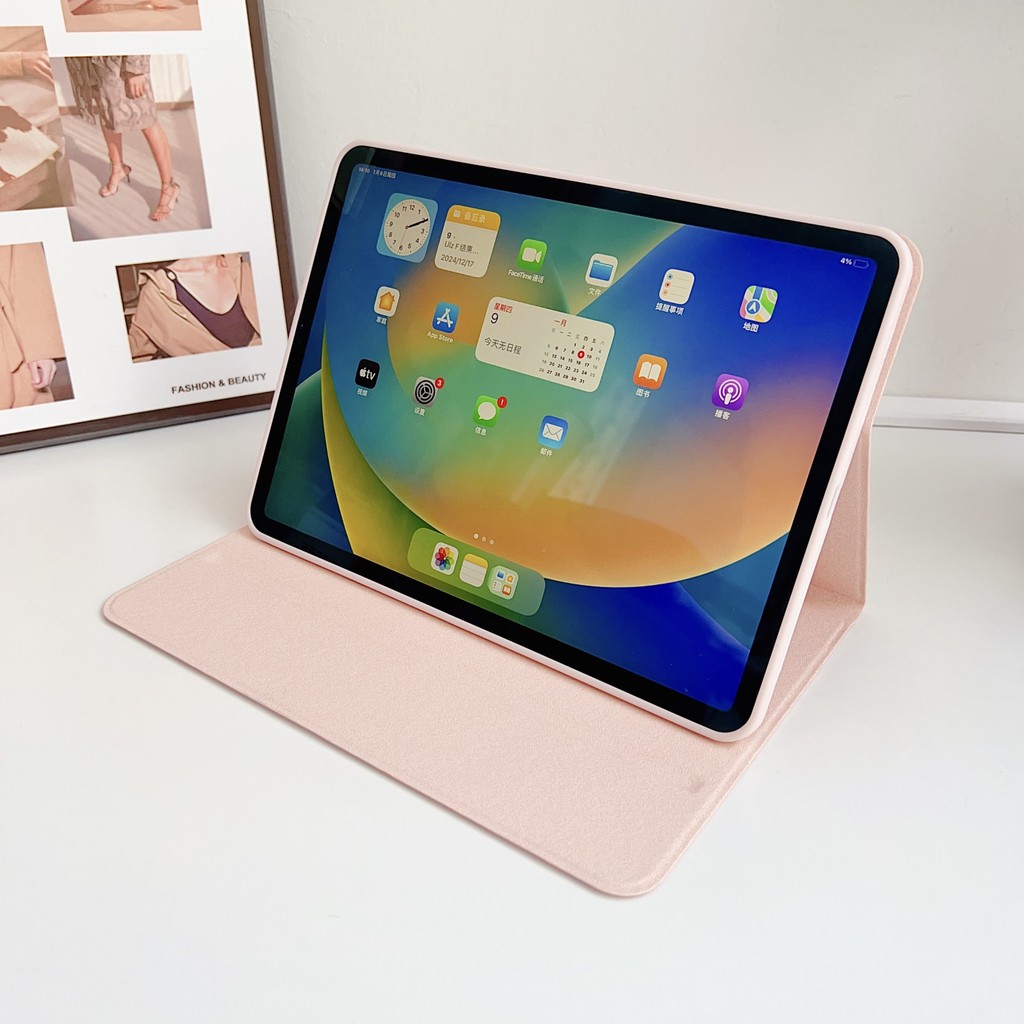 Ốp lưng bảo vệ máy tính bảng hong cách kinh doanh cho iPad 11 (A16) 10 9 Mini Air 7 6 5 M2 M3 2025 Pro M4 M5 /13″ | BigBuy360 - bigbuy360.vn