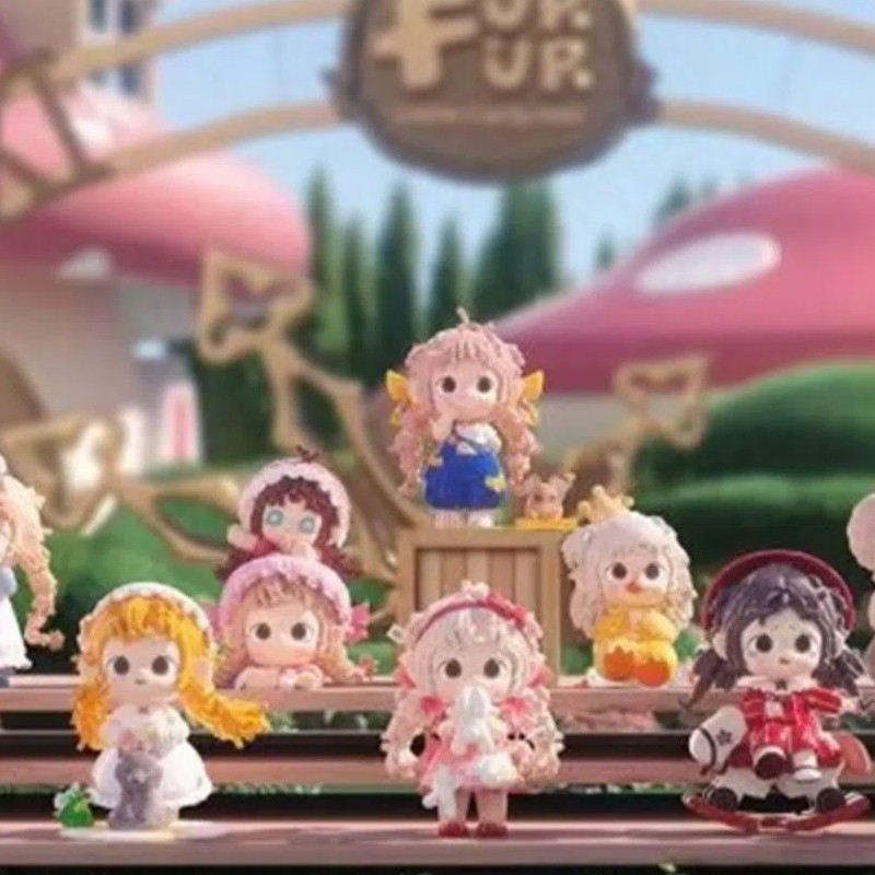 (✿Tùy chọn) Búp bê Heyone FurFur 's Ngôi nhà tuyệt vời Hộp mù Hợp thời trang Chơi tay-Run