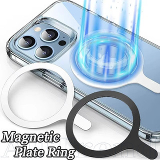 3 Miếng Dán Tương Thích Magsafe Nâng Cấp - Vòng Thép Từ Tính Mạnh Hơn 4X, Đĩa Tự Dính 5.5cm Để Sạc Không Dây, Đế Không Từ Tính Cho Mọi Điện Thoại