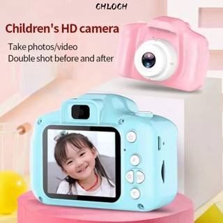 Máy ảnh kỹ thuật số Mini CHLOCH, có thể chụp ảnh Camera nhỏ 1080P, Màn hình HD 2 Inch di động HD Video Đồ chơi hoạt hình Máy quay phim cho trẻ em