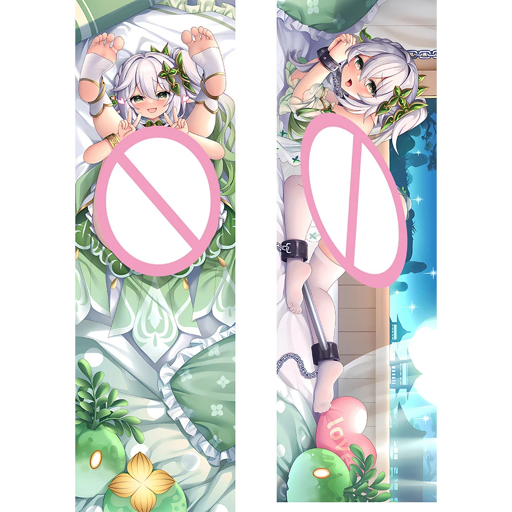 Genshin Tác Động Dakimakura Vỏ Gối Hai Mặt Kawaii Nahida Ôm Thân Gối Đệm Vỏ Chăn Ga Gối Nhà Trang Tr