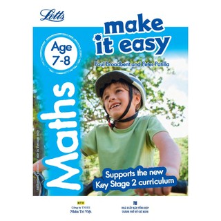 Sách Letts Make It Easy - Maths (Age 7-8)