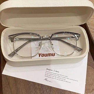  COD Kính thuốc thời trang phong cách Hàn Quốc  0 đến -500 độ  unisex chống ánh sáng xanh chống bức xạ kính bảo vệ mắt kính nam đơn giản và đẹp phong cách học sinh gọng siêu nhẹ 058 