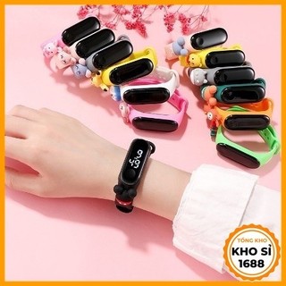 Đồng hồ trẻ em ZGO DISNEY Silicon nhiều màu, đồng hồ điện tử thông minh cho bé E132