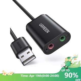 Cáp âm thanh ngoài UGREEN 3.5mm cho pc chất lượng