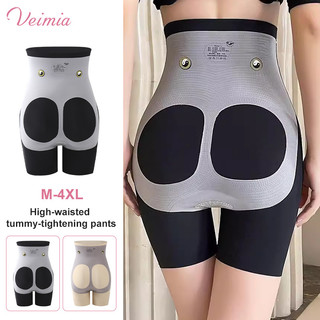 VEIMIA Quần định hình sau sinh 8D eo cao để giảm béo Quần lót nâng mông & eo