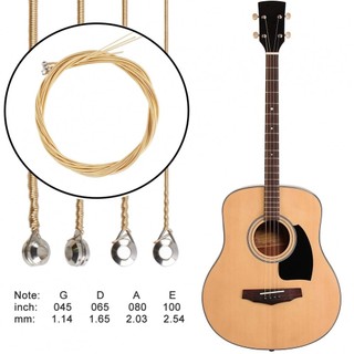 Acoustic Bass Strings 4 String Guitars Replacement Accessories Guitar Part[SECL]