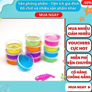 Combo 12 hủ slime trong đủ màu ⭐freeship ⭐uy tín ⭐combo 12 hủ slime trong đủ màu- aplusmart