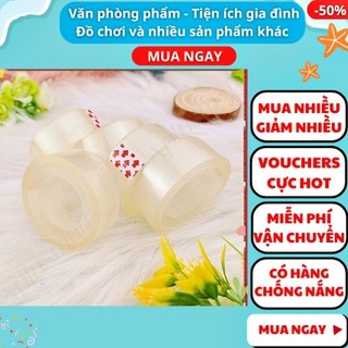 Set 2 cuộn băng keo trong suốt cở nhỏ ⭐FREESHIP ⭐Uy tín ⭐Set 2 cuộn băng keo trong suốt cở nhỏ- Aplusmart