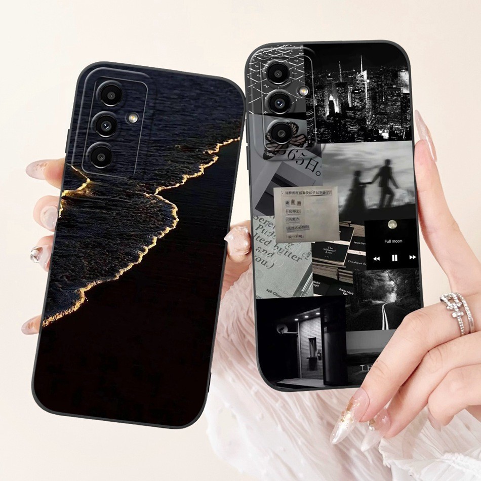 Ốp Bảo Vệ Ống Kính Cho Samsung Galaxy M52 5G A52 A52s In Hình Thời Trang Ốp Lưng Silicon Mềm Samsung