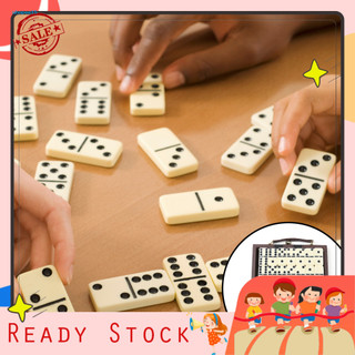 Bộ trò chơi Dominos Bộ trò chơi Domino cổ điển có hộp đựng cho gia đình vui nhộn 28 gạch Trò chơi tiệc thẻ cờ vua sáng tạo Tuyệt vời cho người lớn Trẻ em