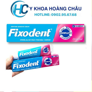 Keo dán răng fixodent | dán hàm giả