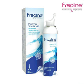   Xả kho  Dung dịch xịt mũi nước muối biển đẳng trương trẻ em Fysoline Isotonic Spray  Pháp  giảm sổ nghẹt mũi bé 