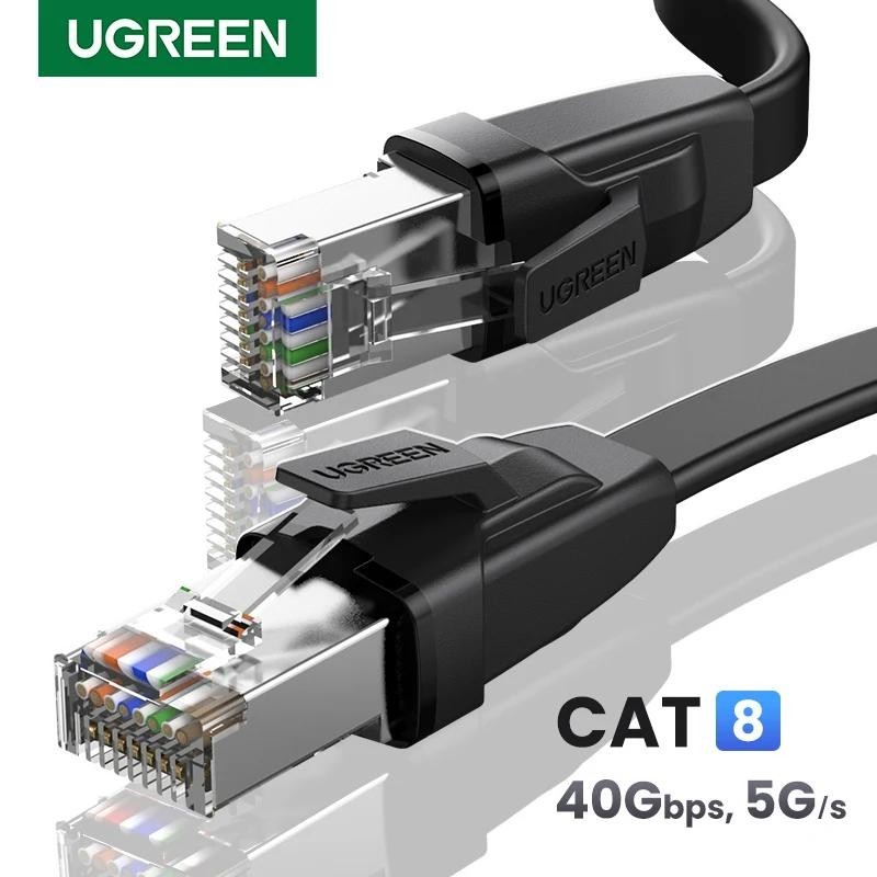 Cáp Ethernet UGREEN CAT8 40Gbps RJ45 SFTP Lan Dây Ethernet Cho PS 4 Router Laptop Modem RJ45 Dây Mạn