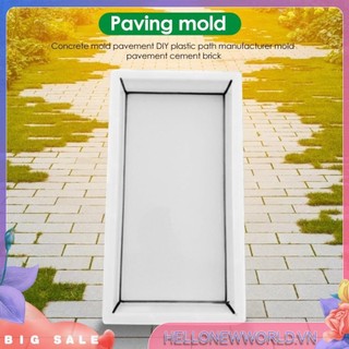 [Hellonewworld.vn] Khuôn bê tông gạch xi măng lát thủ công DIY có thể tái sử dụng Máy tạo đường đi trong vườn