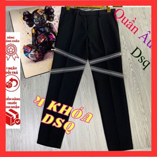 Quần dsq 4 khóa đùi , quần âu 4 sọc trắng thom-e, quần amiri boy phố - chất vải  cao cấp rễ mặc lên dáng chuẩn