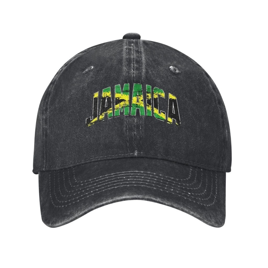 Cờ Jamaica Cờ Jamaica Casquette Mũ cao bồi có thể điều chỉnh Mũ chống nắng Mũ bóng chày