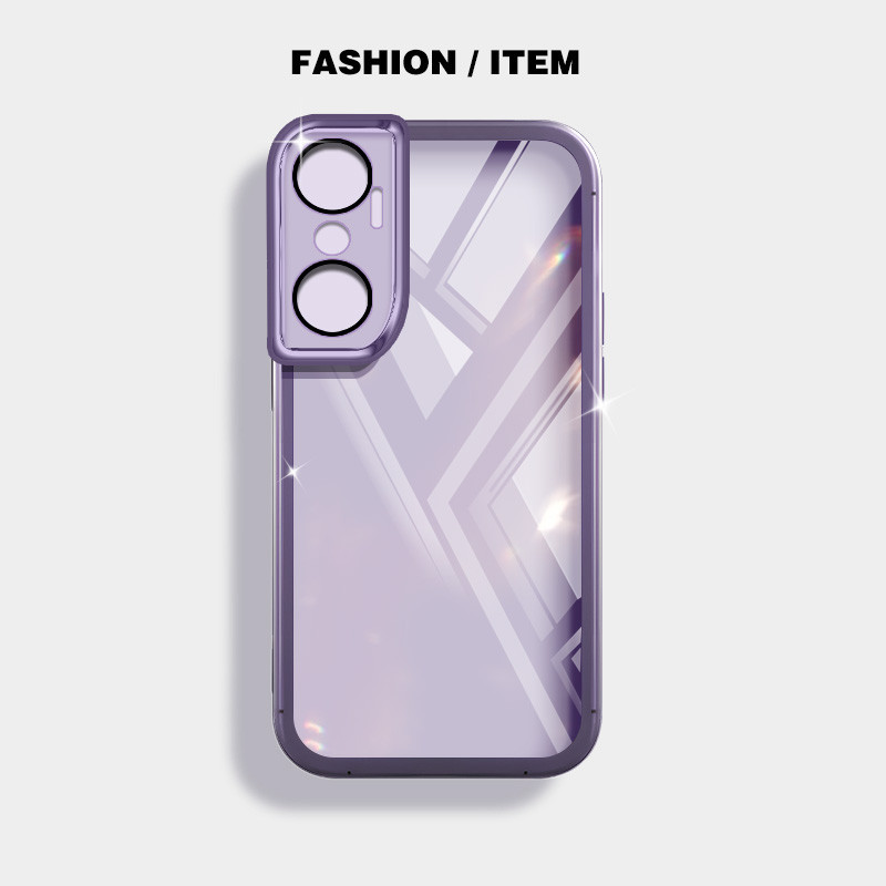 Ốp điện thoại trong suốt màu siêu mỏng YBD cho Infinix Hot 20 4G X6726 X6726B X6726C Vỏ silicon mềm 
