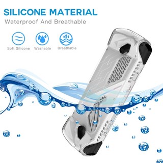 [HÀ NỘI] asus rog ally game console case soft silicone protection cover anti-scratch protector shell sleeve