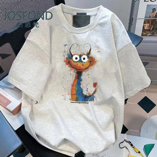 100% Cotton In Hình Mỹ Áo Thun Ngắn Tay Nam Nữ Thiết Kế Mùa Hè Rời Phù Hợp Với Áo Không
