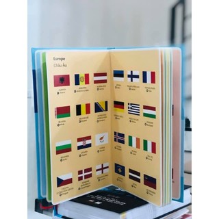 Sách : 198 Flags - Quốc kỳ các nước