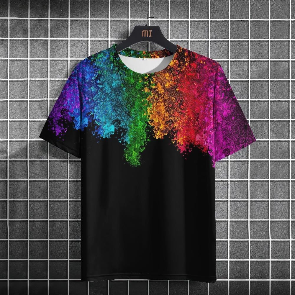 Tháng Niềm Tự Hào In Hình Cầu Vồng LGBT Unisex Áo Thun Nữ Tay Ngắn Đồng Tính Nam Tình Yêu Đồng Tính Nữ ÁO THUN