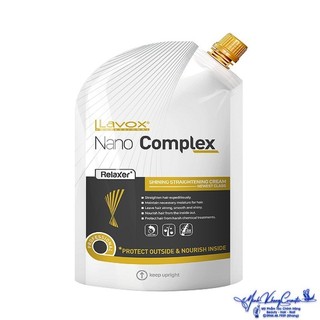 Kem duỗi phủ bóng thế hệ mới Lavox Nano Complex Shining Straightening Cream 500ml - MK