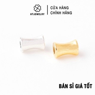 2 cái charm ống đốt tre htjewelry size nhỏ pl248