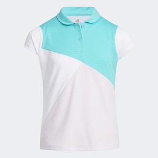 Adidas đánh gôn áo polo golf heat.rdy trẻ em ngọc lam ha6457