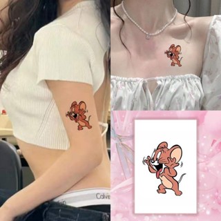 Nghịch Ngợm Họa Tiết Chuột Hình Xăm Cô Gái Dễ Thương Cánh Tay Hình Xăm Chống Thấm Nước Miếng Dán Hình Xăm Kéo Dài Trong 7 Ngày Da Miếng Dán Tạm Thời Hình Xăm Giả
