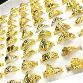 Nhẫn vàng mạ thời trang 24k