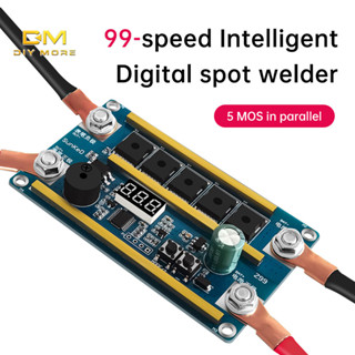 Diymore Spot Thợ Hàn 12V 18650 Pin Lithium Lưu Trữ Năng Lượng Điểm Máy Hàn PCB Bảng Mạch Thiết Bị Hàn Di Động DIY Kit