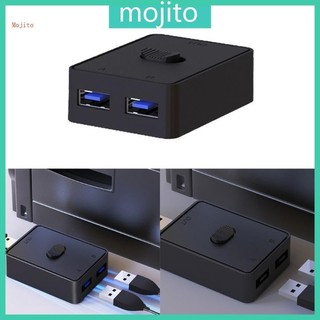 Mojito 2 cổng usb kvm switcher máy in chia sẻ hai chiều usb kvm switch hub cho