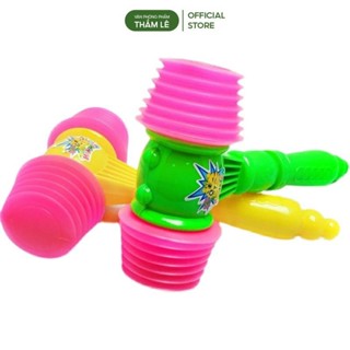 Búa đồ chơi trẻ em, búa nhưa hơi 2 đầu giáo cụ dạy học tiếng anh