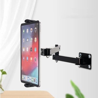Giá đỡ điện thoại treo tường Giá đỡ máy tính bảng Tay dài Giá đỡ điện thoại di động có thể kéo dài Giá đỡ kim loại có thể điều chỉnh cho điện thoại iPad 4-13 trong