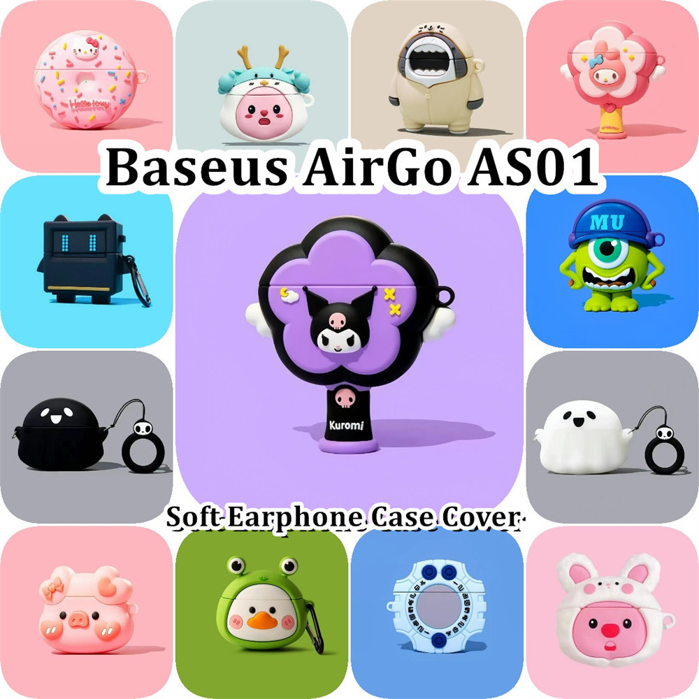 [Giảm giá hấp dẫn] Cho Baseus AirGo AS01 ốp tai ng Case Vỏ Bảo Ảnh thật phim hoạt hình NO.1