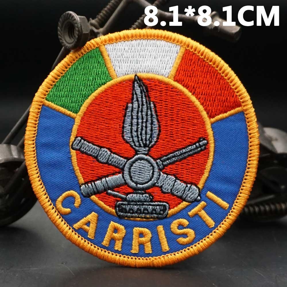 [Tùy chỉnh] AQ Huy hiệu chiến thuật Ý thêu AA 3D Velcro Patch / Huy hiệu / băng đô / Trang trí biểu 