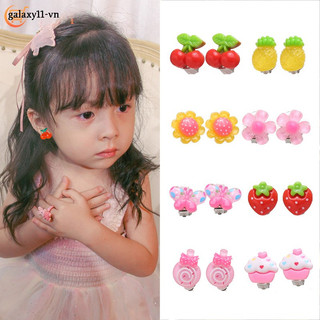 Bông tai hình trái cây dễ thương cho bé
