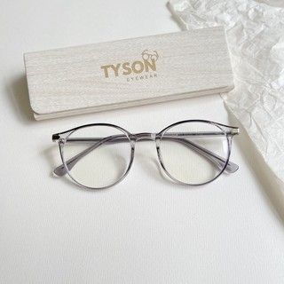 Gọng kính cận TYSON gọng tròn kính mắt thời trang nam nữ lắp tròng kèm hộp khăn 8304