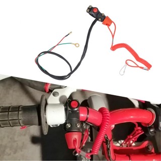 1buycart1 Dây buộc an toàn Dừng tắt công tắc tắt động cơ Độ ổn định cao Chịu nhiệt Thân thiện với người dùng Nhỏ gọn Kết nối an toàn cho các phương tiện đường bộ ATV