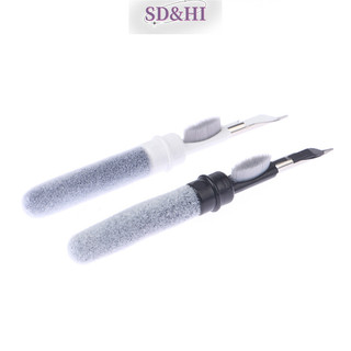 Bộ bàn chải làm sạch bàn phím máy tính SDHI 3 trong 1 Bút làm sạch tai nghe cho bàn phím tai nghe Bộ dụng cụ làm sạch bàn phím